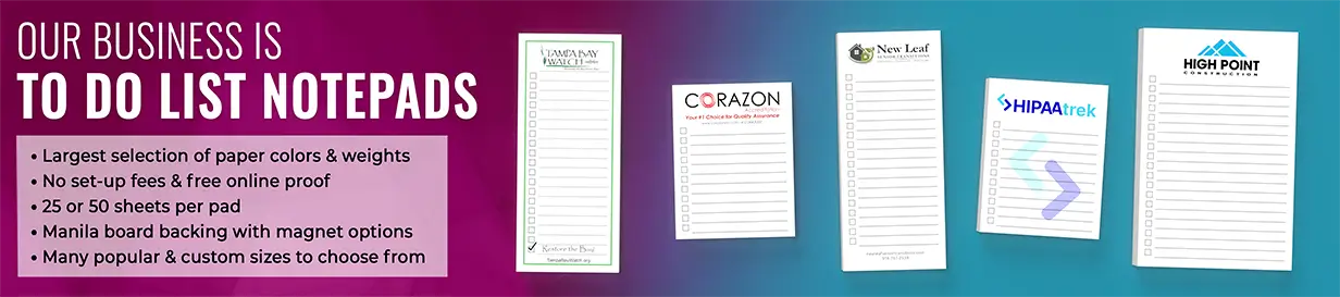 Custom Things To Do List Notepad Products